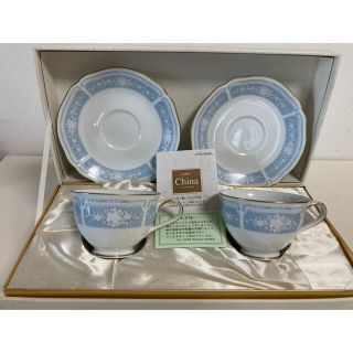 ノリタケ(Noritake)の未使用　ノリタケ カップ&ソーサー　ペア(食器)