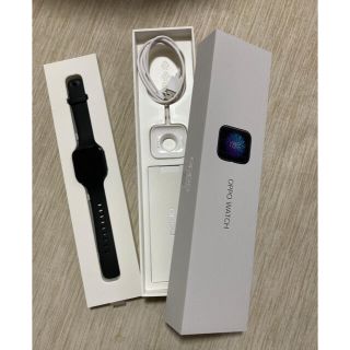 オッポ(OPPO)のoppo watch 41mm ブラック　中古品(腕時計(デジタル))