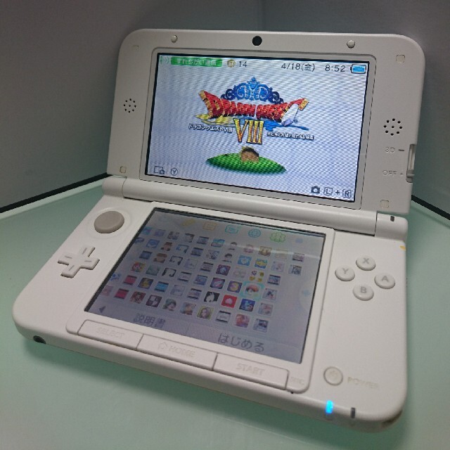 【傷あり特売！ソフト内蔵あり完動品】 new3DS LL 　ドラクエ　など