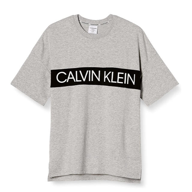 Calvin Klein(カルバンクライン)の最終値下げ！タグ付き新品★カルバンクライン★Tシャツ★グレー★メンズ★S メンズのトップス(Tシャツ/カットソー(半袖/袖なし))の商品写真