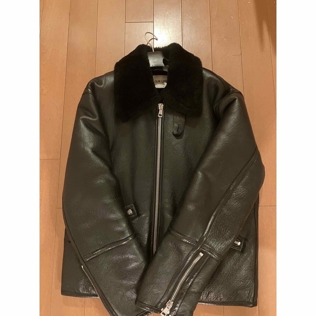 Maison Martin Margiela(マルタンマルジェラ)のour legacy 16aw shearling jacket メンズのジャケット/アウター(レザージャケット)の商品写真