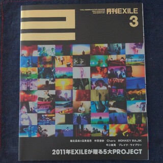 エグザイル(EXILE)の月刊EXILE　2011年3月号(vol.33)(音楽/芸能)
