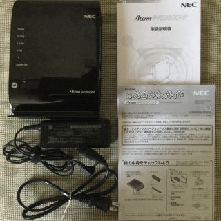 エヌイーシー(NEC)のNEC Aterm PA-WG2600HP 無線LANルーター(PC周辺機器)