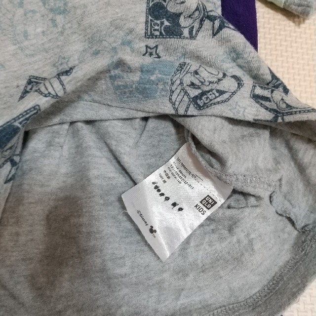 UNIQLO(ユニクロ)のディズニー 、ピクサー Tシャツ 4枚セット  100 キッズ/ベビー/マタニティのキッズ服男の子用(90cm~)(Tシャツ/カットソー)の商品写真