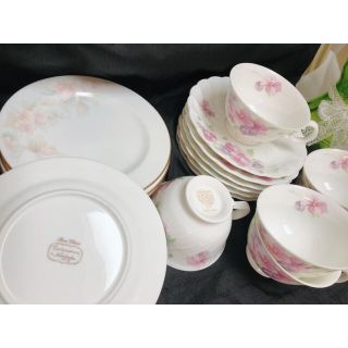 ノリタケ(Noritake)のノリタケ　カップ&ソーサー　ケーキ皿セット(食器)