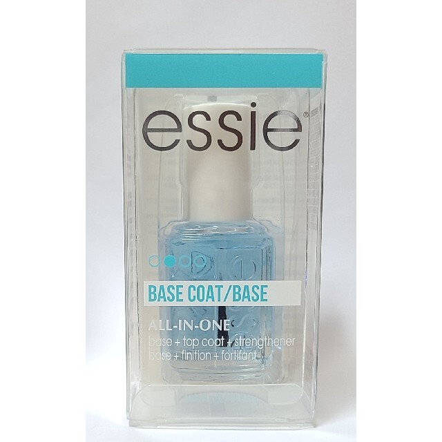 Essie(エッシー)のエッシー オールインワントップコート＋べースコート＋ストレンスナー 13.5ml コスメ/美容のネイル(ネイルトップコート/ベースコート)の商品写真