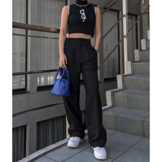 アリシアスタン(ALEXIA STAM)のACLENT Pin stripe slacks pants (カジュアルパンツ)