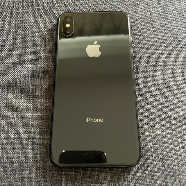 【美品】iPhone10 黒 64GB 本体