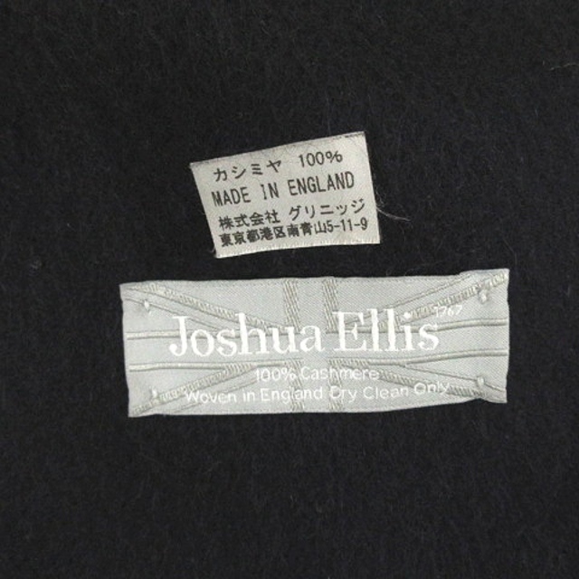 other(アザー)のジョシュアエリス カシミヤ Joshua Ellis ストール 赤 黒 レディースのファッション小物(ストール/パシュミナ)の商品写真