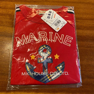 ミキハウス(mikihouse)のマリン　Tシャツ　レッド　110(Tシャツ/カットソー)