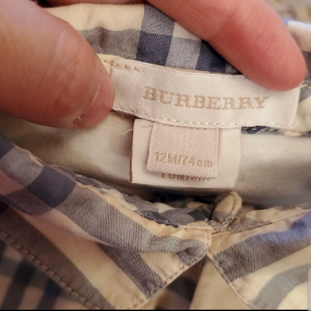 BURBERRY(バーバリー)の３点おまとめです キッズ/ベビー/マタニティのベビー服(~85cm)(ロンパース)の商品写真