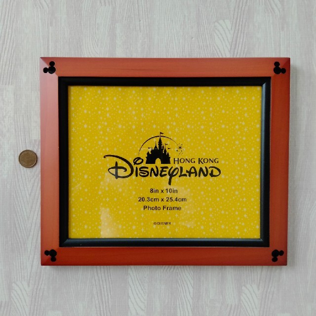 Disney(ディズニー)のディズニー　額　フォトフレー厶 エンタメ/ホビーのアート用品(絵画額縁)の商品写真