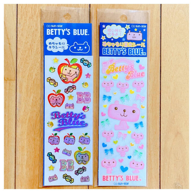 BETTY'S BLUE(ベティーズブルー)のべティーズブルー シールセット エンタメ/ホビーのおもちゃ/ぬいぐるみ(キャラクターグッズ)の商品写真