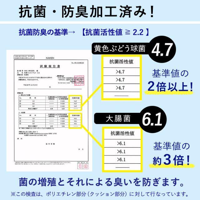 【新品】大判58㎝　ジョイントマット　約3畳用16枚　フチ付き　抗菌　ピンク インテリア/住まい/日用品のラグ/カーペット/マット(その他)の商品写真