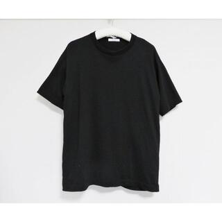 ユナイテッドアローズ(UNITED ARROWS)のUNITED ARROWS シルケット Tシャツ M メンズ ブラック 日本製(Tシャツ/カットソー(半袖/袖なし))