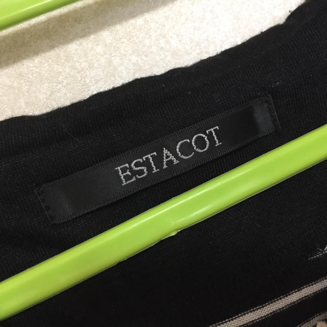 ESTACOT(エスタコット)のボーダートップス レディースのトップス(Tシャツ(長袖/七分))の商品写真