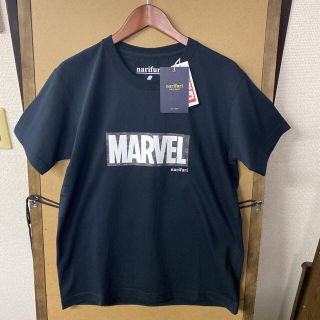 【新品】narifuri×MARVEL コラボ ボックスプリントTシャツ(Tシャツ/カットソー(半袖/袖なし))