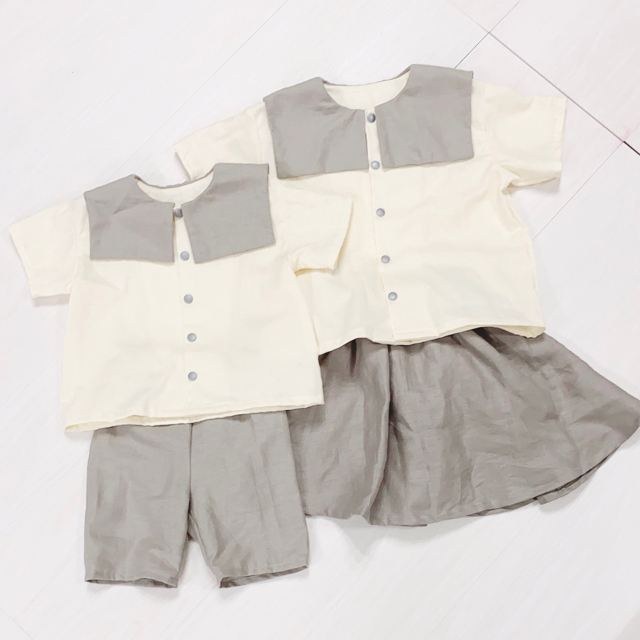 キッズ服男の子用(90cm~)専用です。ハンドメイド子供服セット販売♡男女リンクコーデ