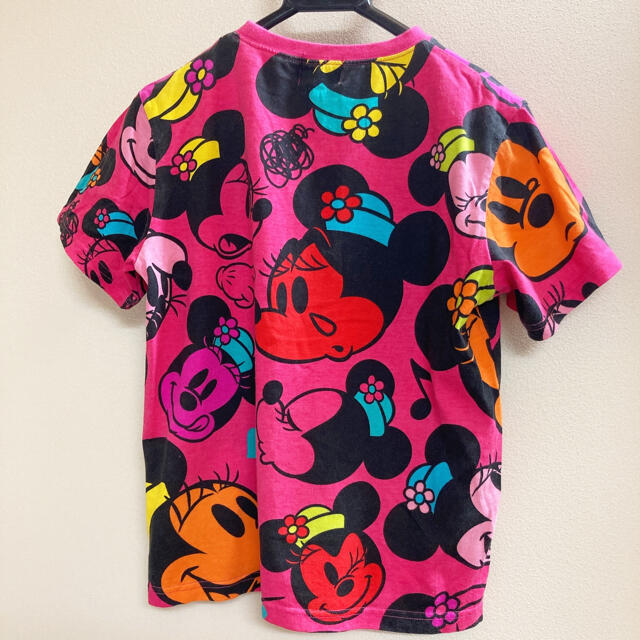 Disney(ディズニー)のミニー 総柄 Tシャツ ピンク【値下げ中】 キッズ/ベビー/マタニティのキッズ服女の子用(90cm~)(Tシャツ/カットソー)の商品写真