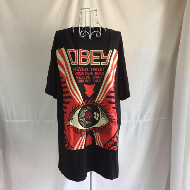 DEPT(デプト)の限定値下 vintage OBEY big T ユニセックス メンズのトップス(Tシャツ/カットソー(半袖/袖なし))の商品写真