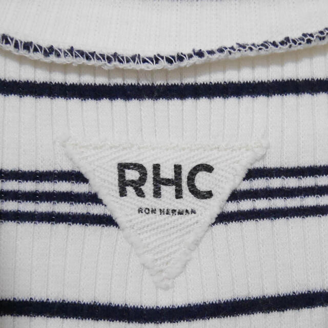 Ron Herman(ロンハーマン)のRHC ボーダーリブTシャツ レディースのトップス(Tシャツ(半袖/袖なし))の商品写真