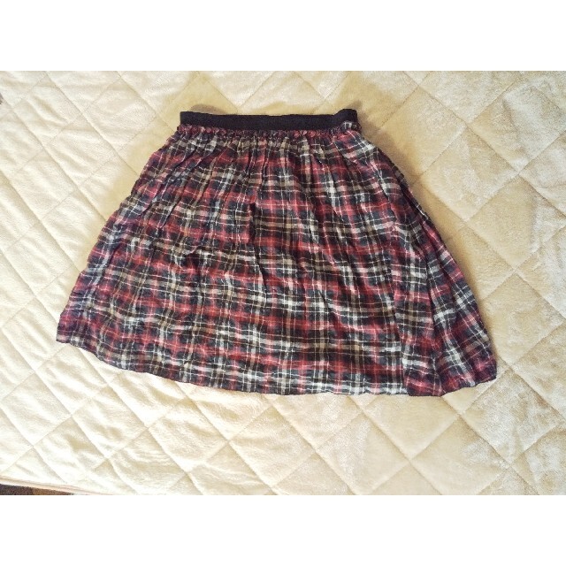 【未使用品】PLAZA プラザ チェックスカート レディースのスカート(ミニスカート)の商品写真