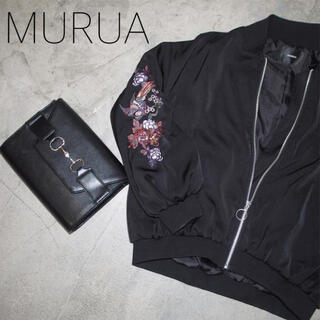 ムルーア(MURUA)のMURUA ✿刺繍ブルゾン(ブルゾン)