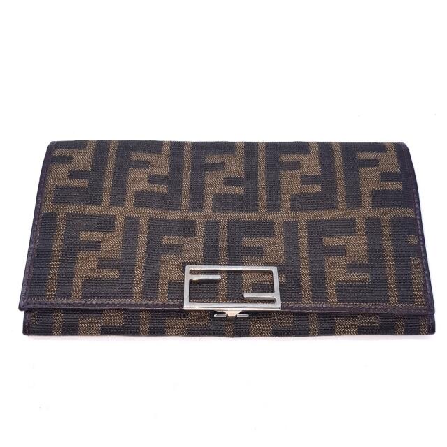 極美品 FENDI 長財布 8M0032 ズッカ柄 箱付き 22 - 長財布