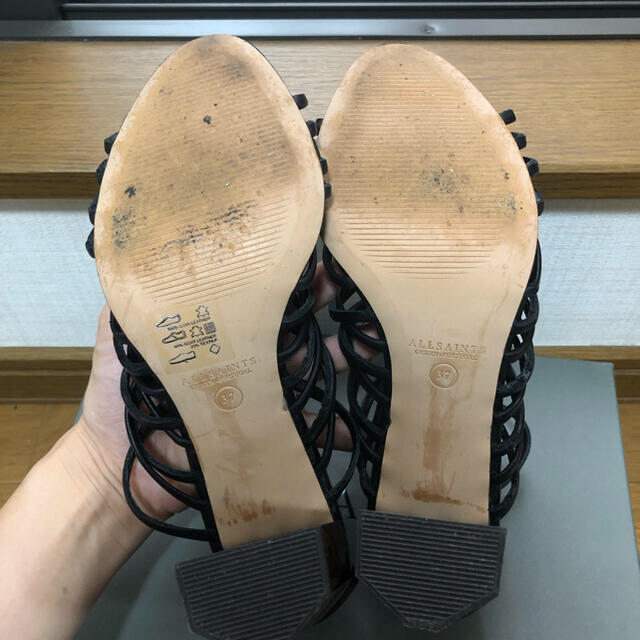 オールセインツ　PIA LEATHER SANDALS サンダル　美品　24cm 4