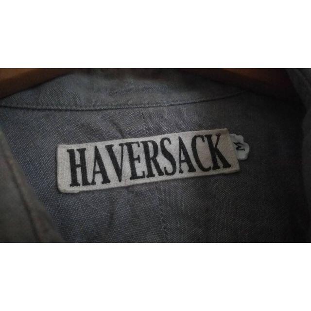 メンズ初期モデル HAVERSACKハバーサック ショールカラーシャンブレーシャツ