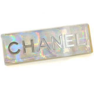 シャネル(CHANEL)のシャネル A08682Y02019 シルバー 97P レディース バ(バレッタ/ヘアクリップ)