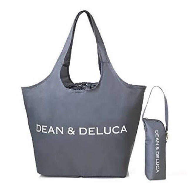 DEAN & DELUCA(ディーンアンドデルーカ)のGLOW8月号　DEAN &DELUCAレジカゴバッグ+保冷ボトルケース レディースのバッグ(エコバッグ)の商品写真