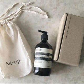 イソップ(Aesop)の巾着付き★イソップ　レスレクション(ボディソープ/石鹸)