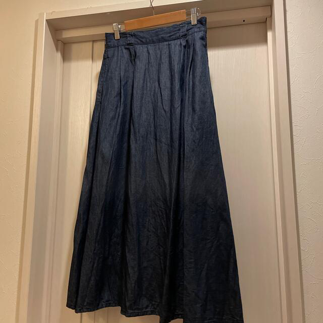 しまむら(シマムラ)のてらさんterawear emu 夏向けデニムスカート L レディースのスカート(ロングスカート)の商品写真