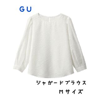 ジーユー(GU)の【GU/ジャガードブラウス】(シャツ/ブラウス(長袖/七分))