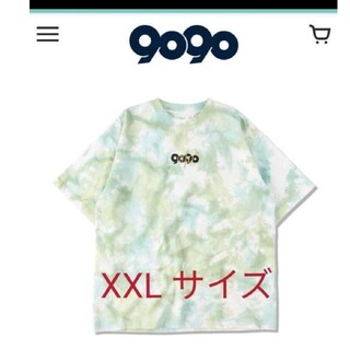 MIO × 9090 Tie-dye Tee(くすみブルー) XXLの通販 by 新品未開封's ...