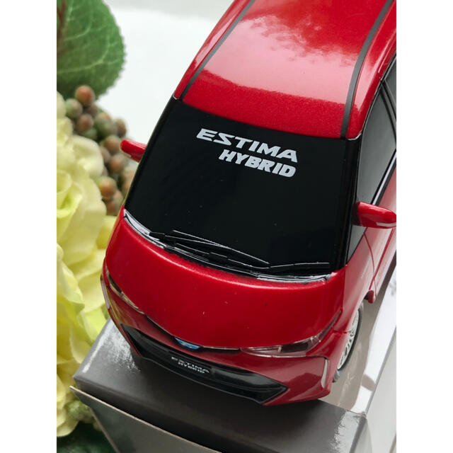 トヨタ(トヨタ)の☆新品／送料込☆ESTIMA HYBRID☆エスティマ プルバックカー 非売品☆ エンタメ/ホビーのおもちゃ/ぬいぐるみ(ミニカー)の商品写真