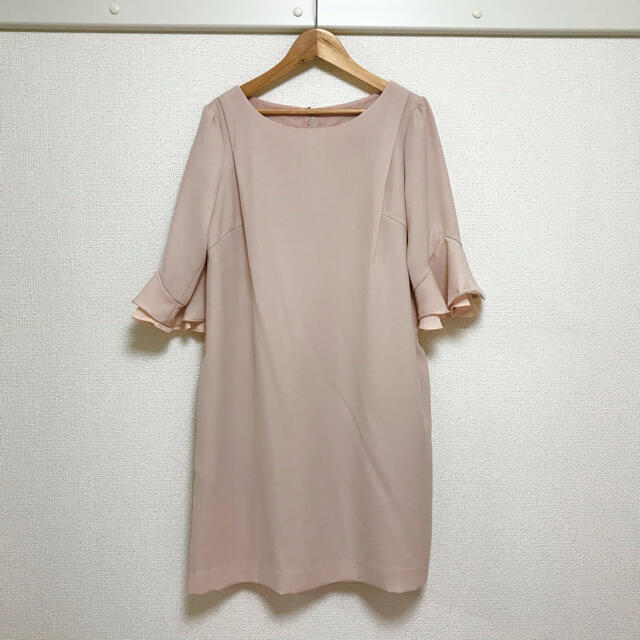 PROPORTION BODY DRESSING(プロポーションボディドレッシング)の【匿名配送☆】新品未使用！プロポーション　パステルピンク　ワンピース レディースのワンピース(ひざ丈ワンピース)の商品写真