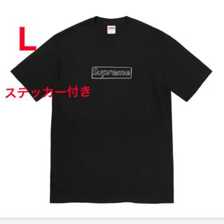 シュプリーム(Supreme)のSupreme KAWS Chalk Logo Tee(Tシャツ/カットソー(半袖/袖なし))