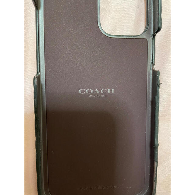 COACH(コーチ)のCOACH iPhone12  ケース スマホ/家電/カメラのスマホアクセサリー(iPhoneケース)の商品写真