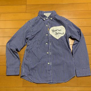 ゴートゥーハリウッド(GO TO HOLLYWOOD)の数回使用　GO TO HOLLYWOOD チェックシャツ　140(Tシャツ/カットソー)