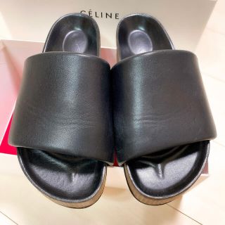 CELINE サンダル ボクシー 38 フィービー-