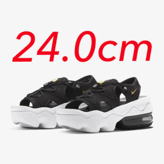 NIKE(ナイキ)の【2セット】白黒 白白 NIKE AIR MAX KOKO 24.0cm レディースの靴/シューズ(サンダル)の商品写真