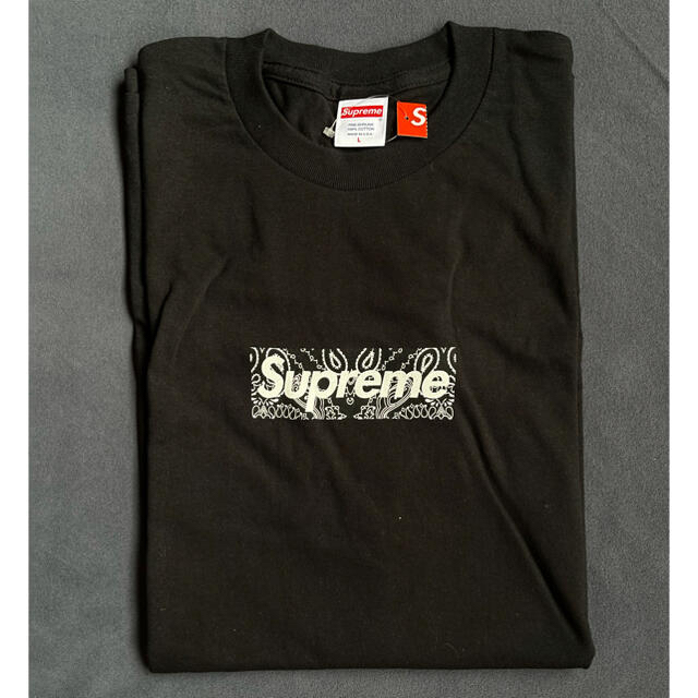 supreme bandanna box logo TEE