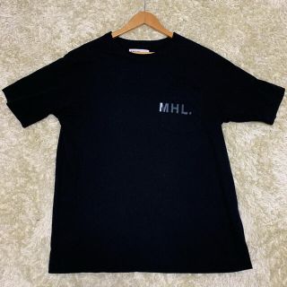 マーガレットハウエル(MARGARET HOWELL)のMHL Tシャツ黒XL(Tシャツ/カットソー(半袖/袖なし))