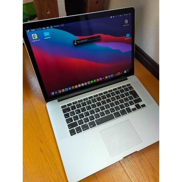 MacBook Pro Retina 15インチMid2014-i7-256GB