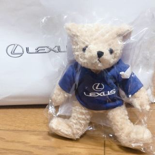 トヨタ(トヨタ)のよっしー✩︎様専用　LEXUSオリジナルミニテディベア(thank you)(ぬいぐるみ)