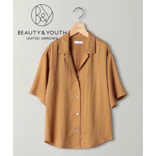 ビューティアンドユースユナイテッドアローズ(BEAUTY&YOUTH UNITED ARROWS)のBY オープンカラー5分袖シャツ(シャツ/ブラウス(半袖/袖なし))