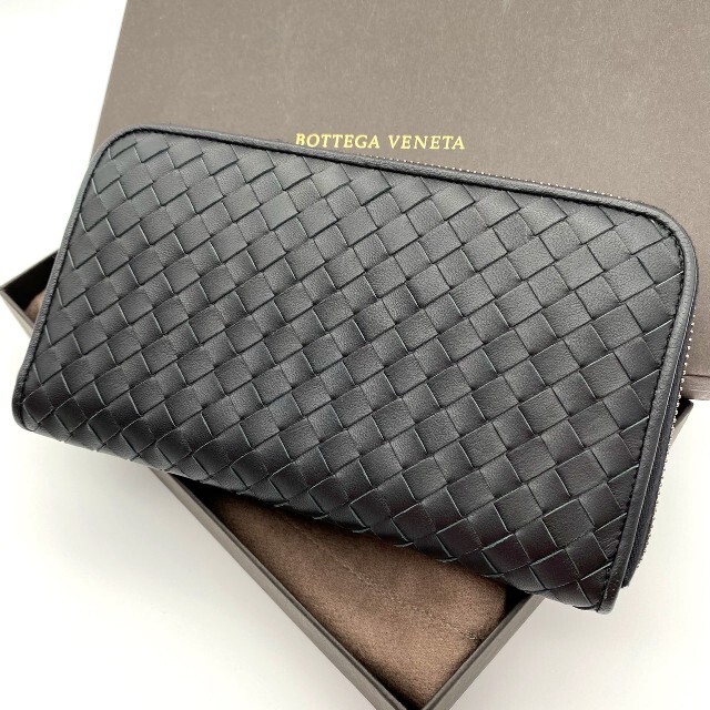 ボッテガヴェネタ美品✨鑑定済⭐BOTTEGA VENETA ボッテガヴ イントレチャート 長財布