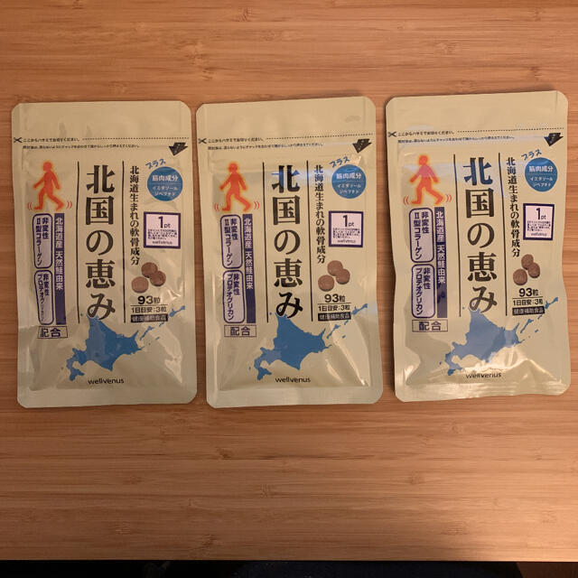 北国の恵み93粒 3袋 - 健康食品 北国の恵み93粒 3袋 - 健康食品